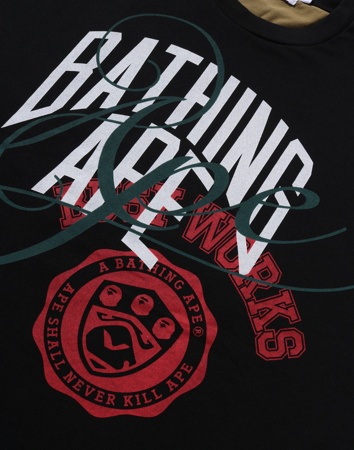 DESTROYED MULTI LOGO 2 IN 1 RELAXED FIT LS TEE MENS