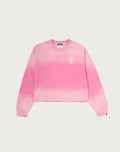 COLLEGE BOXY CROPPED LS TEE LADIES