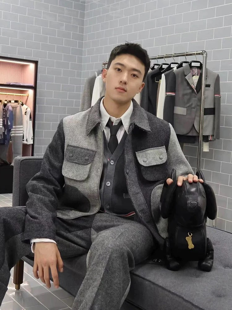Mid-length coat | Thom Browne