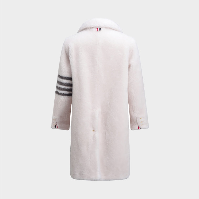 Sheep wool long coat