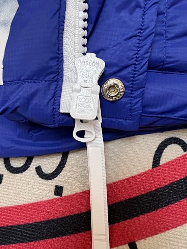 Canada Goose Puffer Vest in White with Stand Collar