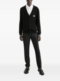 Dolce & Gabbana logo-tag cashmere-wool cardigan