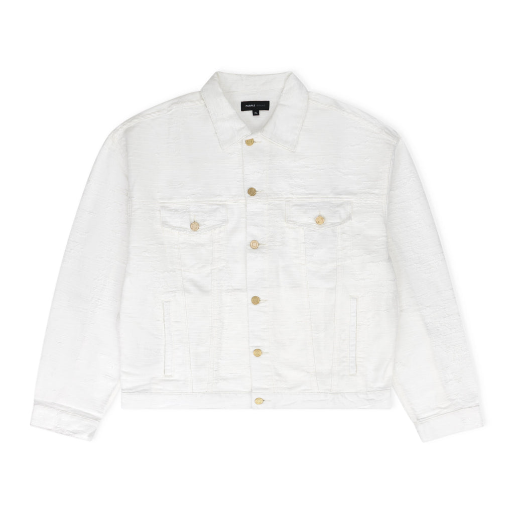 White Jacquard Jacket