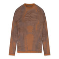 Orange Seamless LS T-Shirt