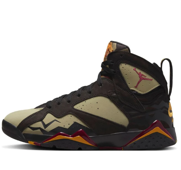 Air Jordan 7 Retro 'Black Olive' Sneakers DN9782-001
