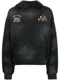 AMIRI Vintage Tiger rib-trimmed hoodie