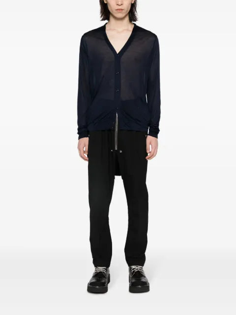 Private Stock The Nero semi-sheer cardigan