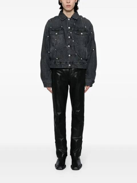 KUSIKOHC studded denim jacket