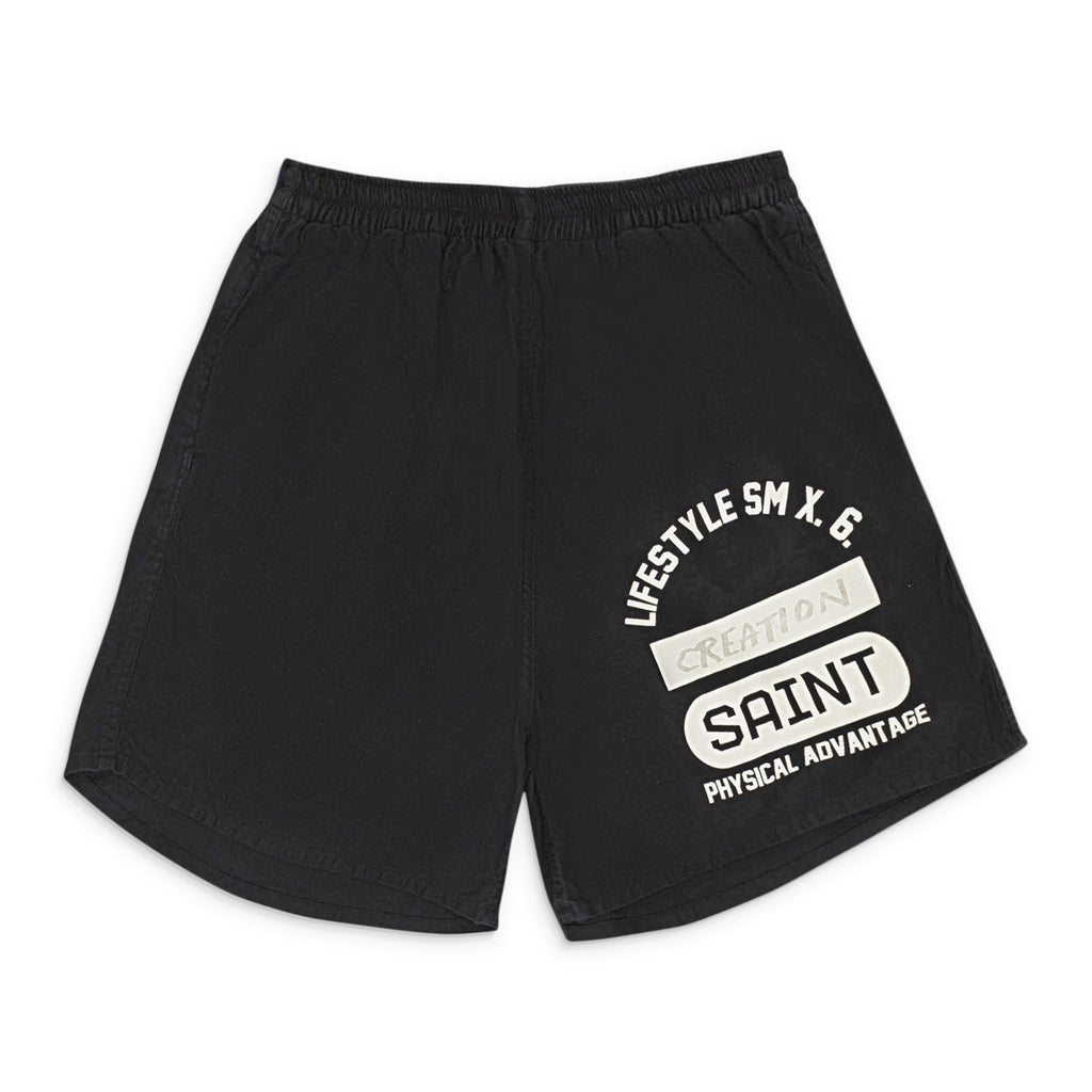 CREATION BLACK EASY SHORTS