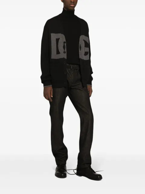 Dolce & Gabbana logo-intarsia cardigan