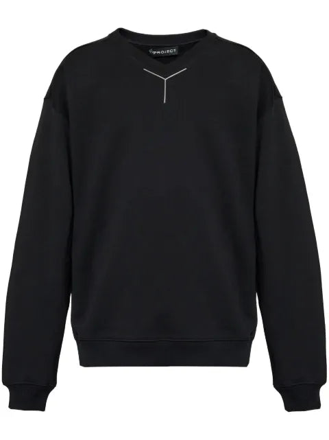 Y/Project logo-plaque jumper
