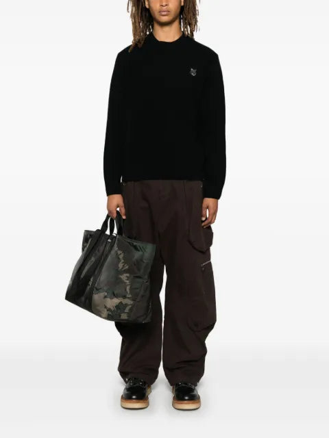 Maison Kitsuné fox-motif sweater