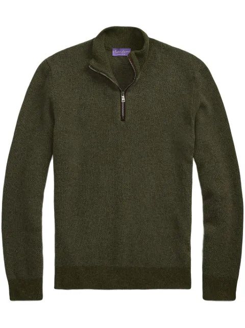 Ralph Lauren Purple Label half-zip sweater