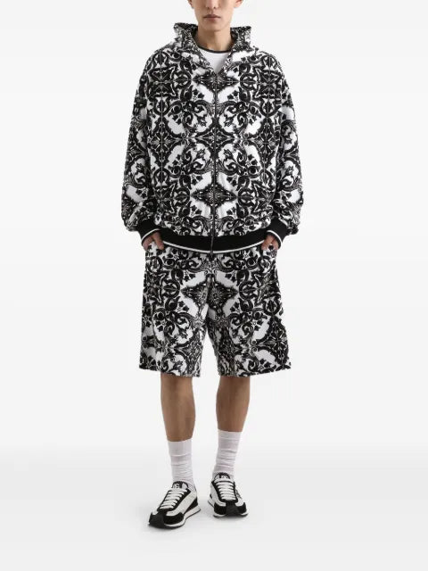 Dolce & Gabbana Majolica-print hoodie