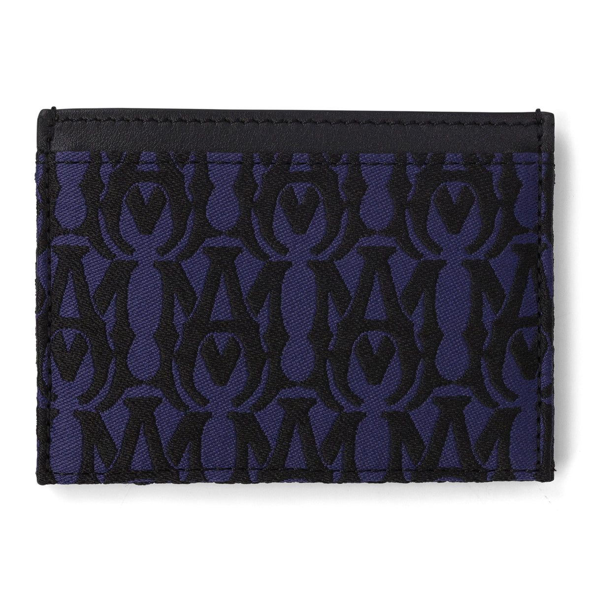 Purple MA Jacquard Cardholder