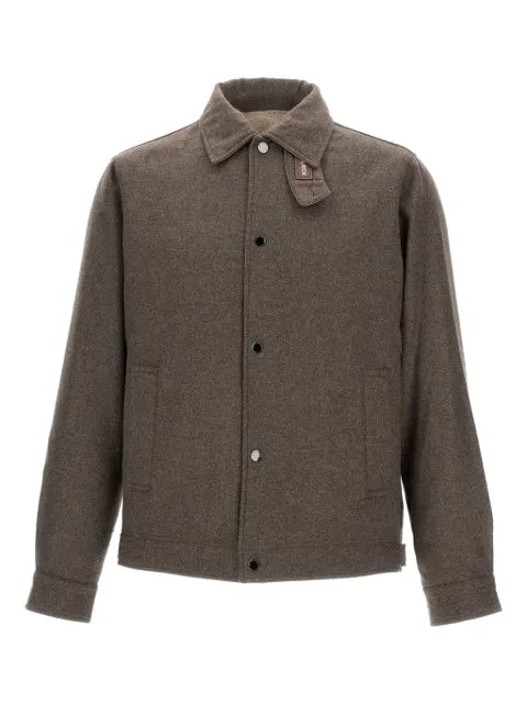 Woolrich wool blend shirt jacket