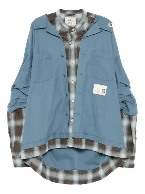 Maison MIHARA YASUHIRO Layered Long Sleeve shirt
