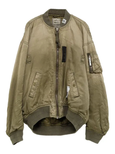 Maison MIHARA YASUHIRO zip-fastening bomber jacket