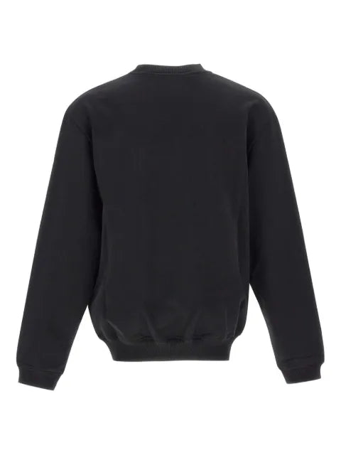 HELIOT EMIL raglan-sleeve metal-plaque sweatshirt