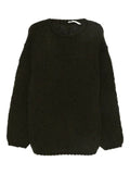 Label Under Construction sweater with ribbed details