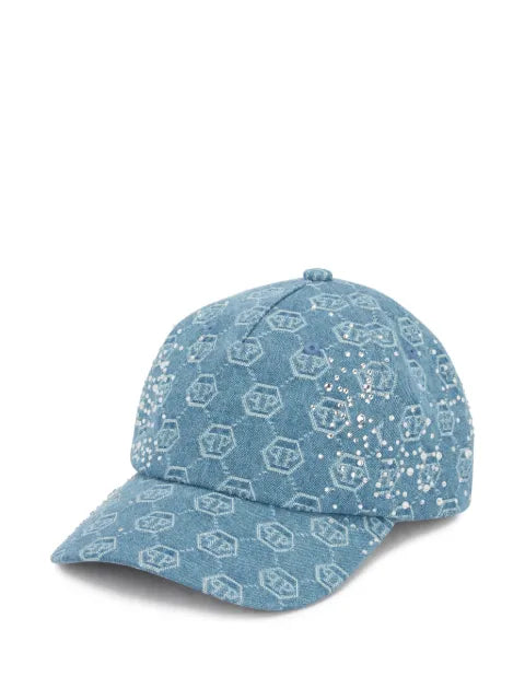 Philipp Plein rhinestone-embellished baseball cap