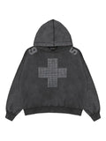 MISBHV embellished-cross hoodie
