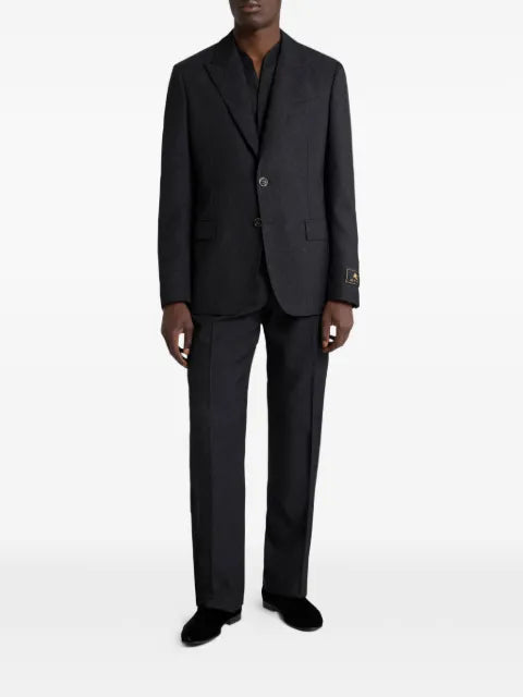 ETRO jacquard paisley single-breasted jacket