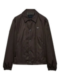 Prada triangle-logo jacket