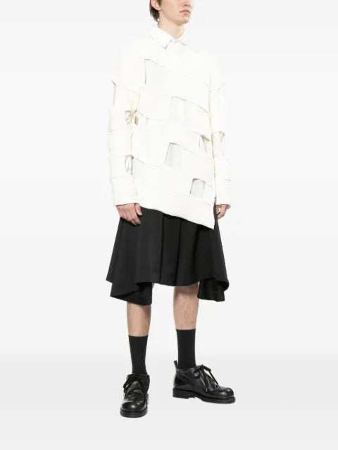 Comme des Garçons Homme Plus cut-out sweater