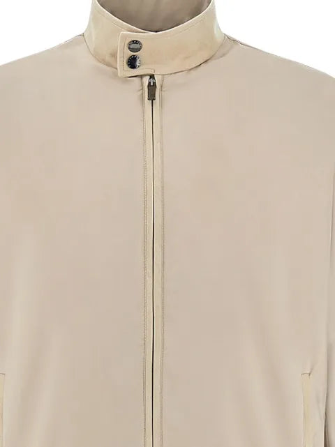 Paul & Shark suede detail jacket