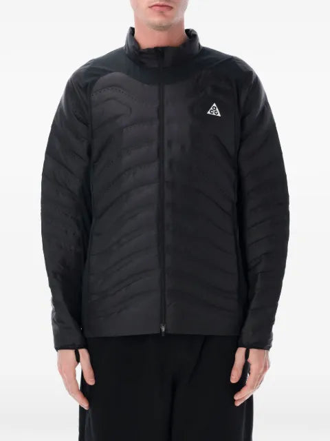 Nike laser cut detail padded jacket