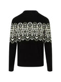 BOGNER Luci contrast-pattern sweater