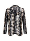 Billionaire blazer in leather