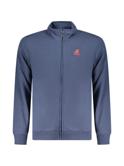 U.S. Grand zip-up high-neck sweater