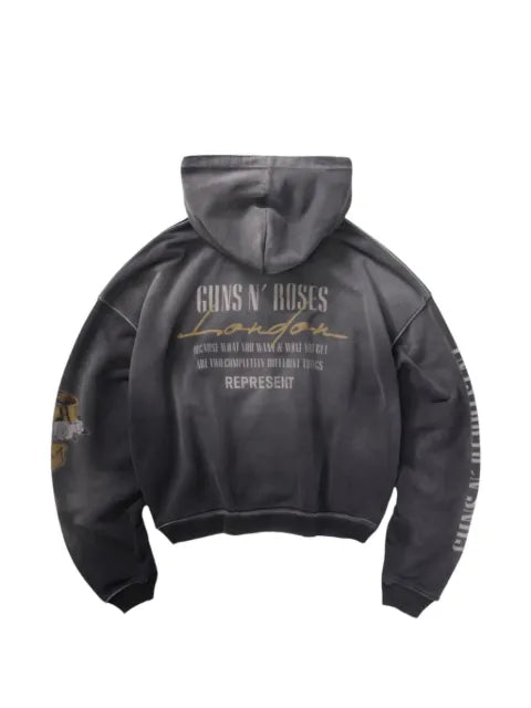 Represent Guns N' Roses print hoodie