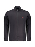 RIFLE zip-up logo-print sweatshirt