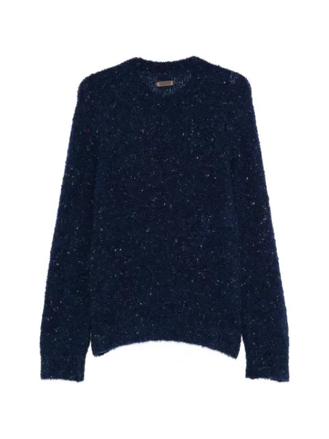 Moschino Teddy Bear bouclé wool-blend sweater