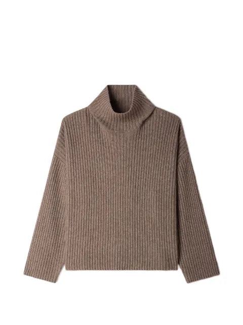 SANDRO ribbed wool and cashmere jumper