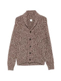 Eleventy chunky-knit shawl-collar cardigan