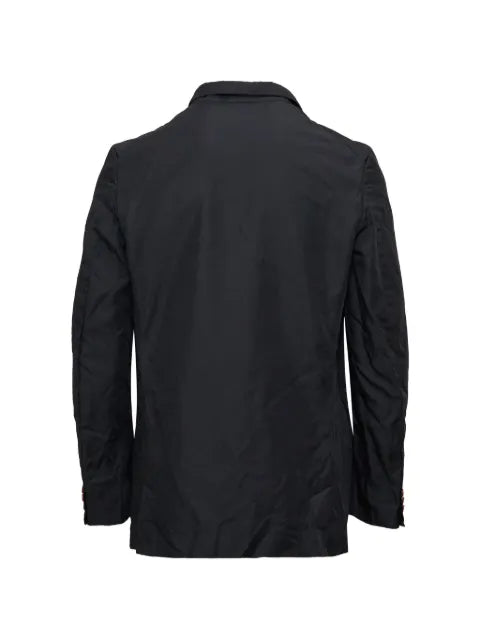 Comme des Garçons Homme Plus garment-dyed single-breasted jacket