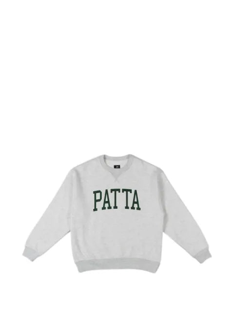 PATTA logo-print crew-neck sweatshirt