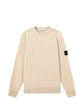Stone Island 5100021 light RWS Geelong wool loose-fit crewneck jumper with ribbed trims
