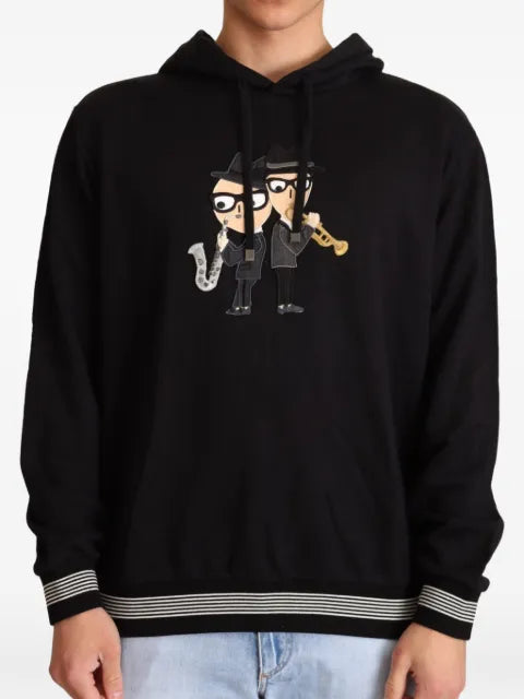 Dolce & Gabbana Hoodie with Musician-Print