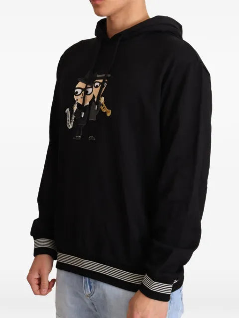 Dolce & Gabbana Hoodie with Musician-Print