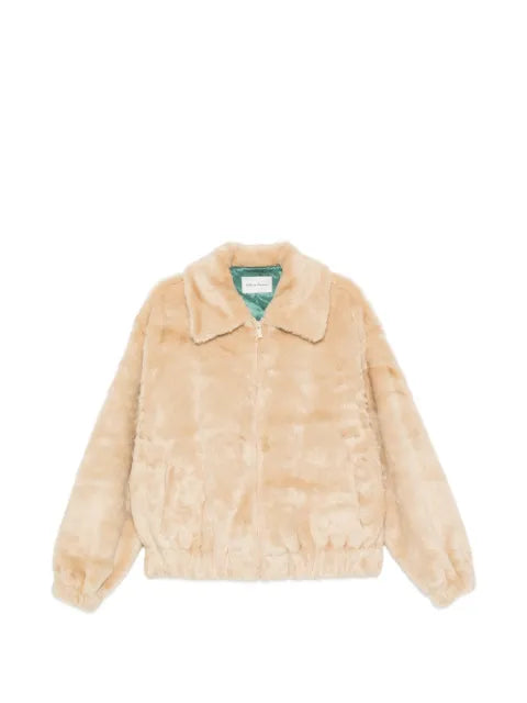 Drôle De Monsieur Not From Paris Madame faux-fur coat
