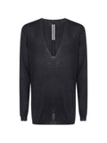 Rick Owens V-neck wool sweater