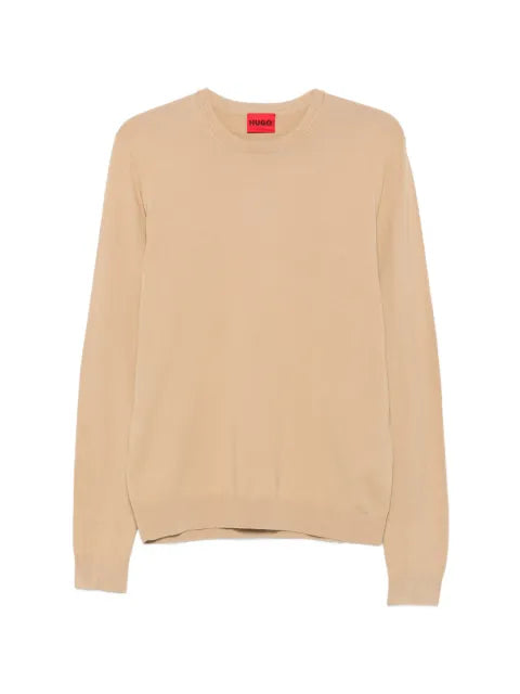 HUGO crew-neck long-sleeve sweater