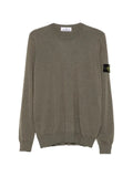 Stone Island light pure rws wool regular fit crewneck sweater
