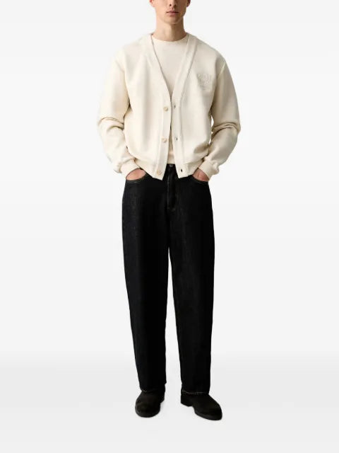 GUESS USA embroidered-logo cardigan