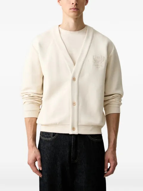 GUESS USA embroidered-logo cardigan